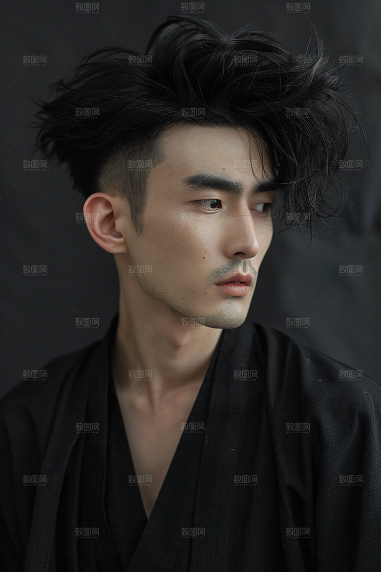 妆造发型美妆彩妆摄影图