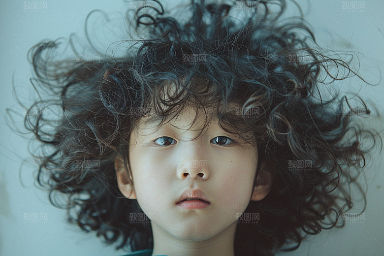 妆造发型唯美美妆摄影图