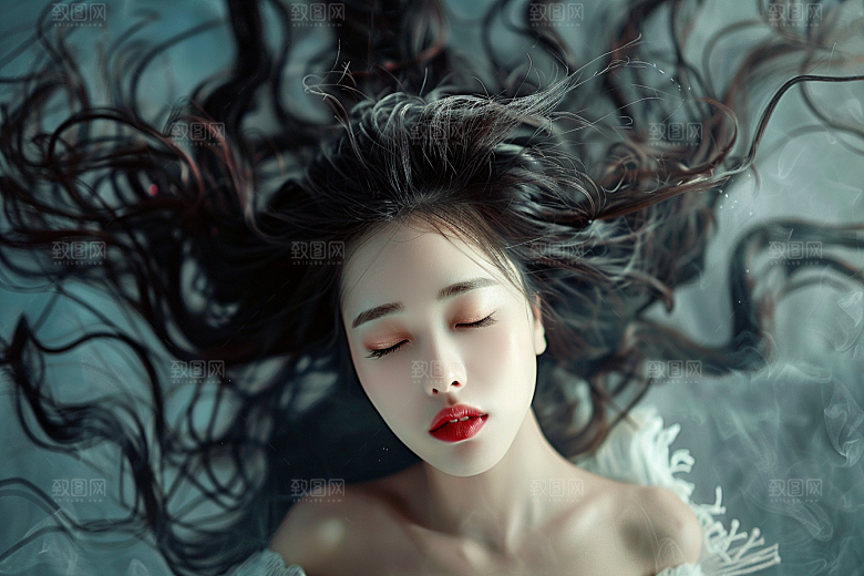 妆造发型肖像人物摄影图
