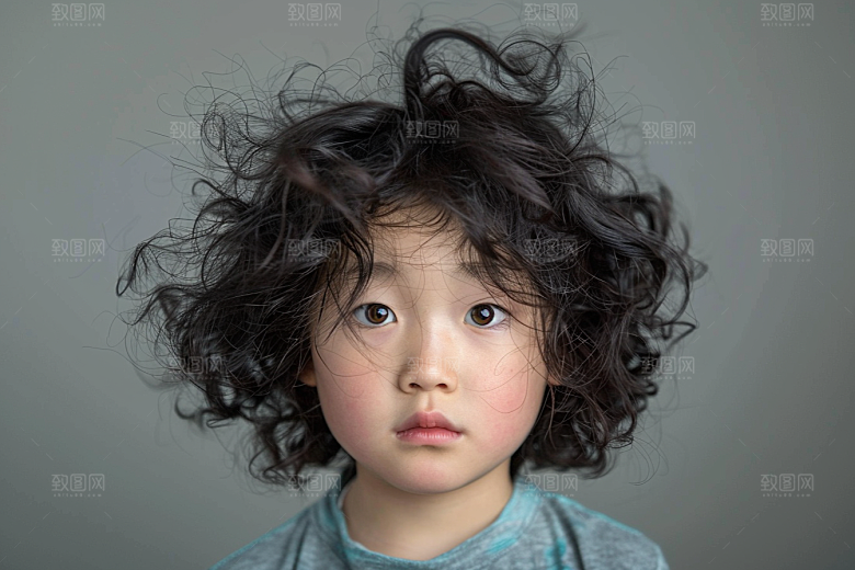 妆造发型美妆造型高清摄影图