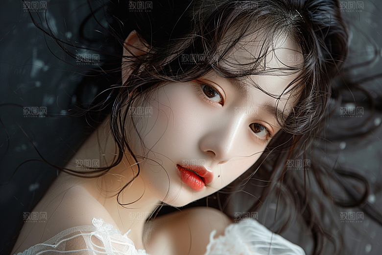 妆造发型艺术彩妆摄影图