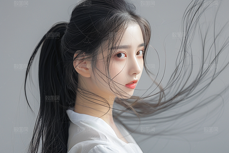 妆造发型美妆美妆造型摄影图