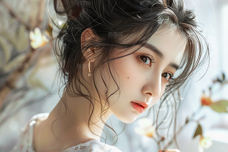 妆造发型美妆美妆造型摄影图