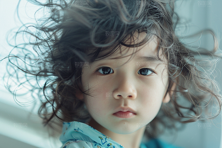 妆造发型写真艺术发型摄影图