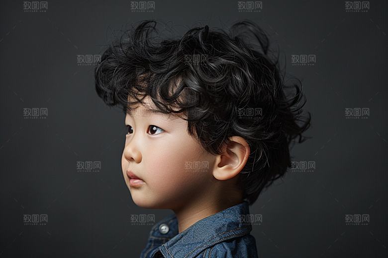妆造发型高清写真摄影图