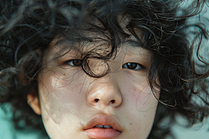 妆造发型肖像美妆造型摄影图