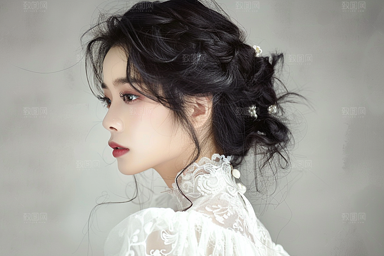 妆造发型美妆美妆造型摄影图