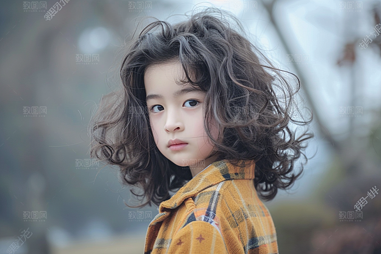 妆造发型美妆写真摄影图