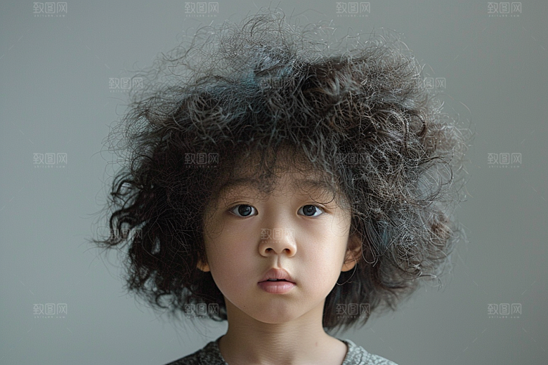 妆造发型艺术人物摄影图