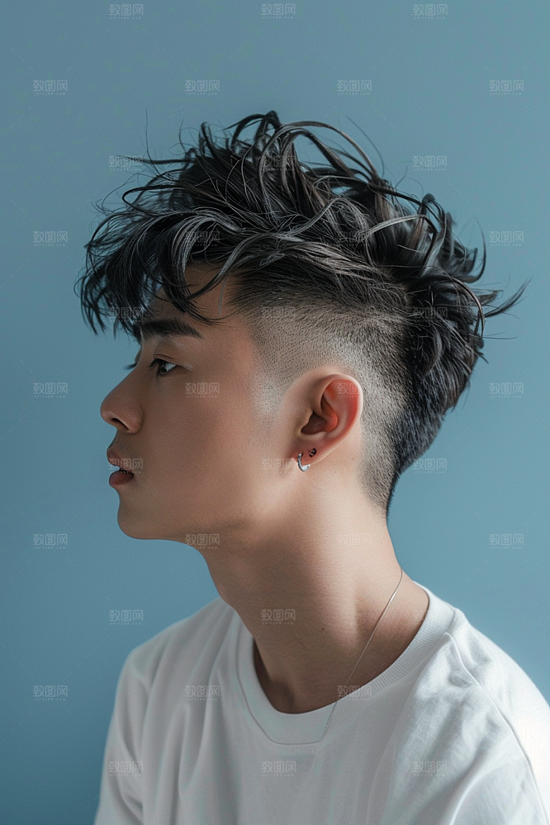 妆造发型艺术人物摄影图