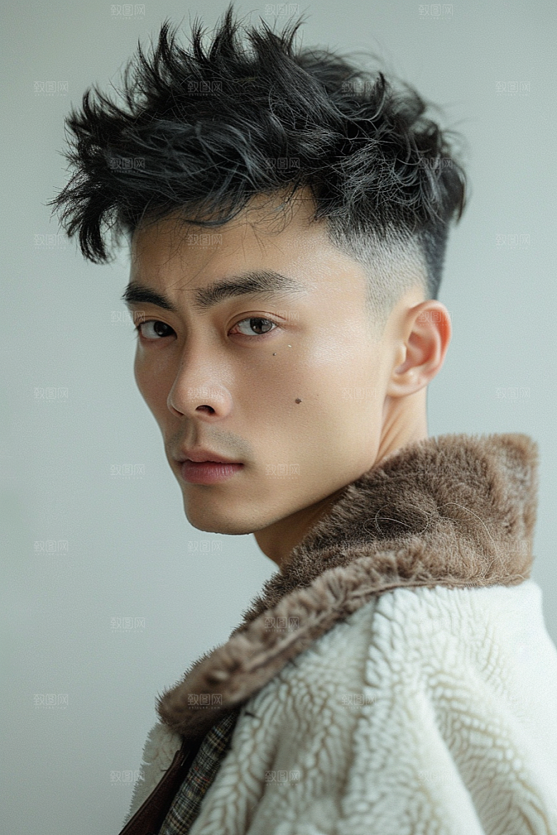 妆造发型艺术发型美妆造型摄影图