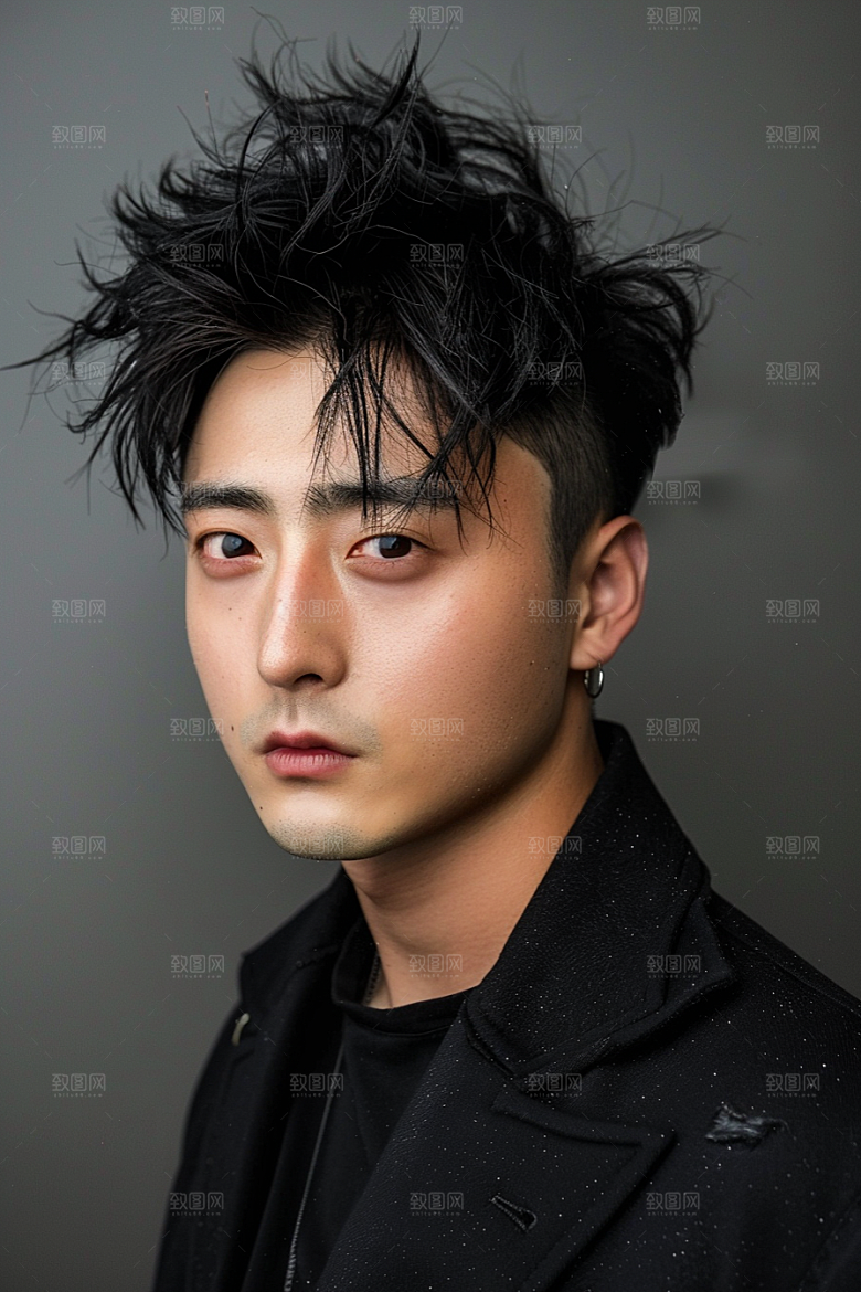 妆造发型写真美妆造型摄影图