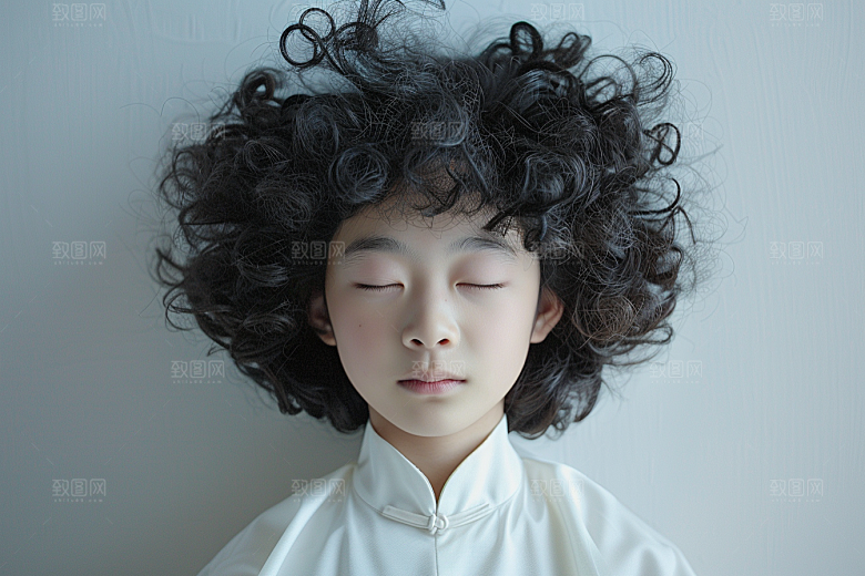 妆造发型高清美妆摄影图