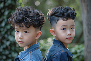 妆造发型艺术发型美妆造型摄影图