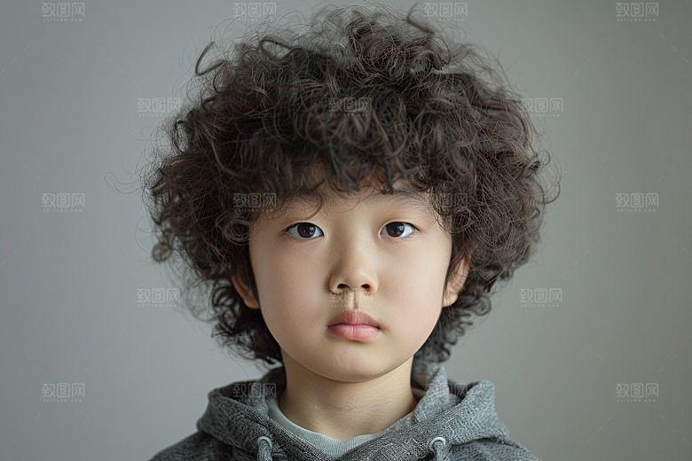 妆造发型人物美妆摄影图