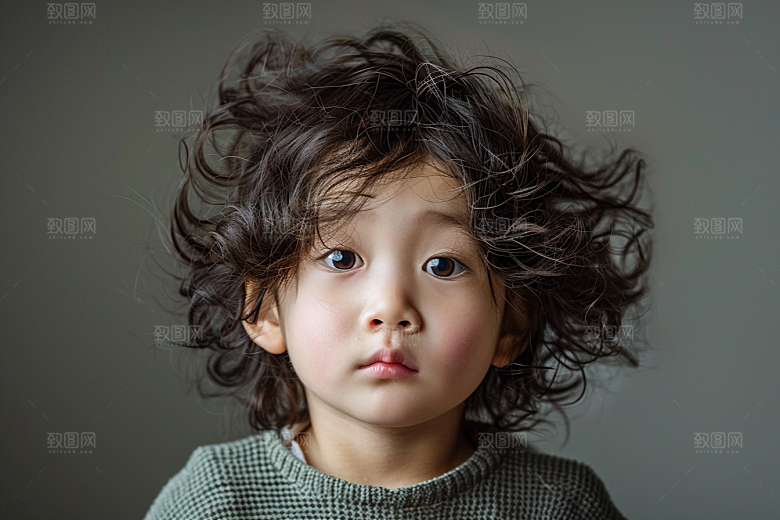 妆造发型高清唯美摄影图