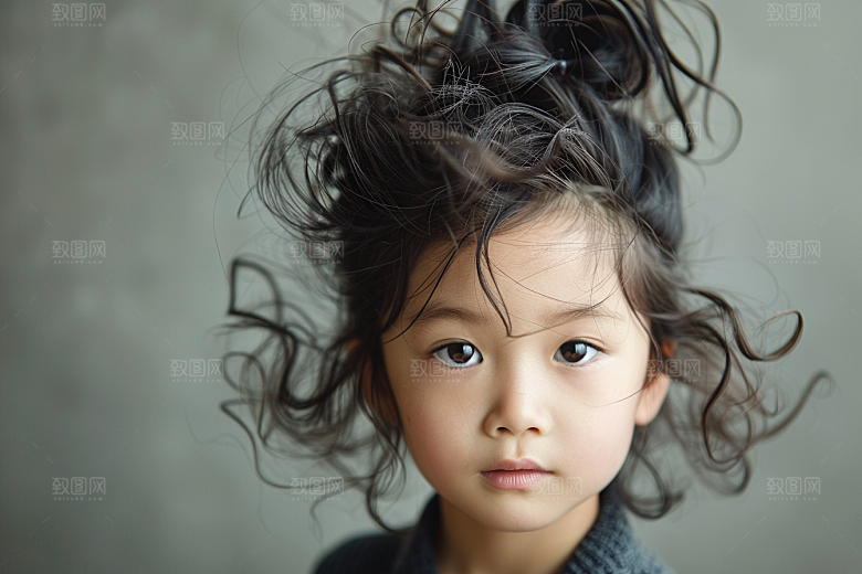 妆造发型美妆人物摄影图