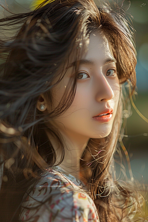 妆造发型美妆高清摄影图