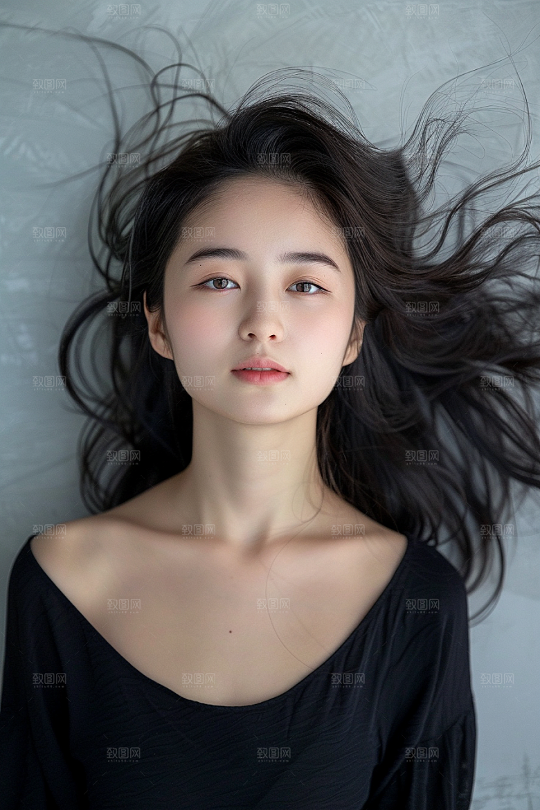 妆造发型肖像人物摄影图