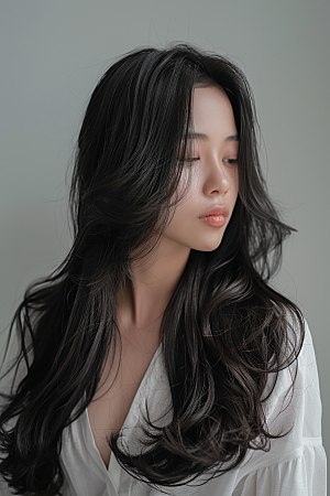 妆造发型彩妆艺术摄影图