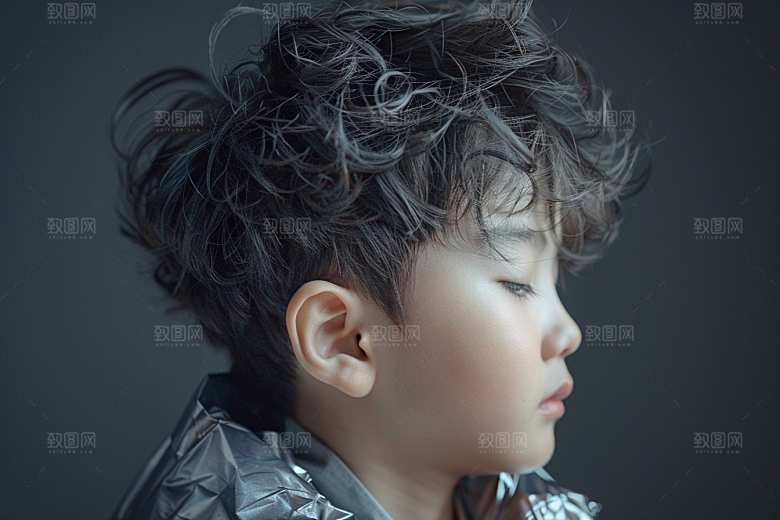 妆造发型肖像美妆摄影图