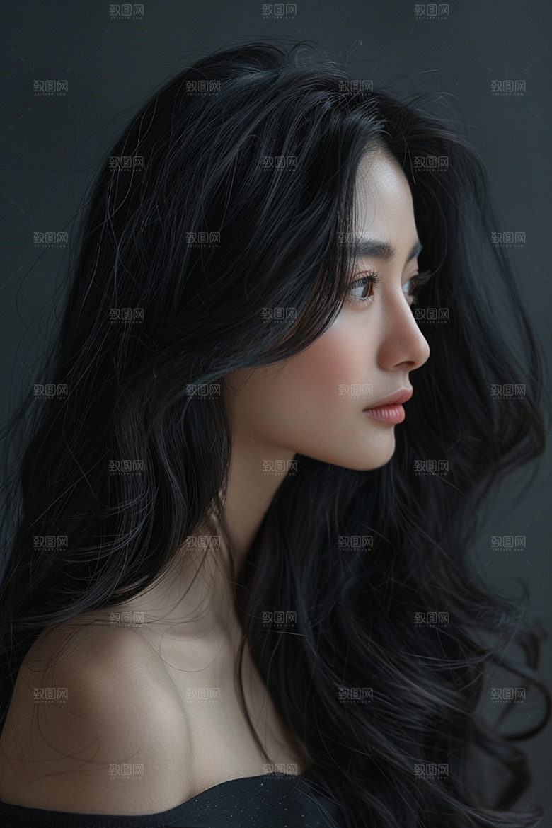 妆造发型彩妆肖像摄影图