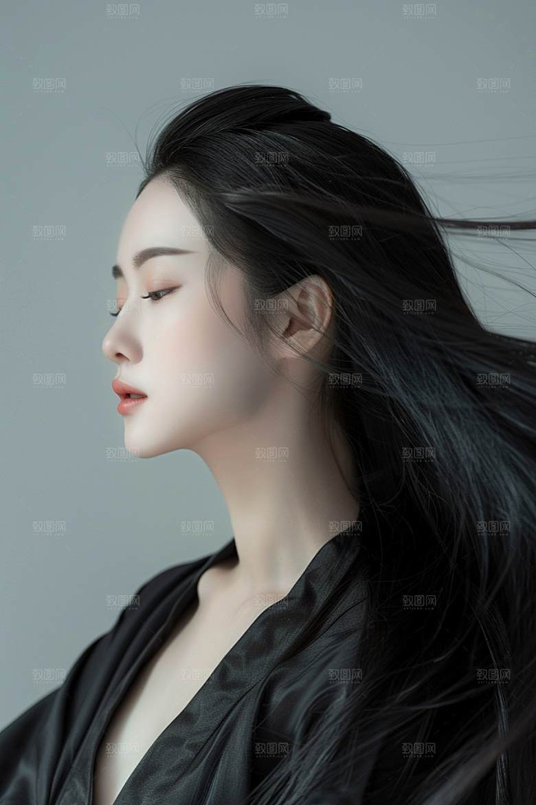 妆造发型肖像人物摄影图
