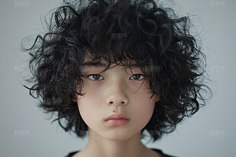 妆造发型肖像美妆摄影图