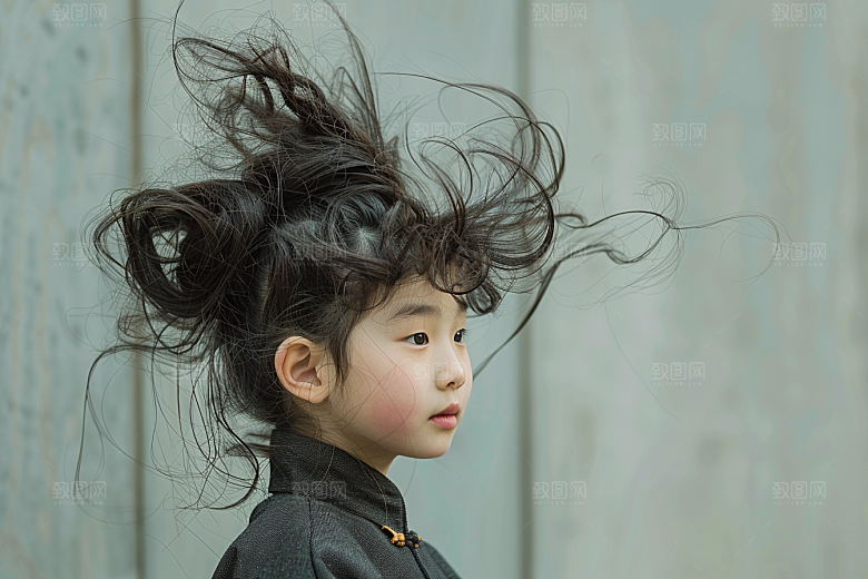 妆造发型高清美妆造型摄影图