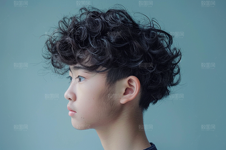 妆造发型彩妆写真摄影图