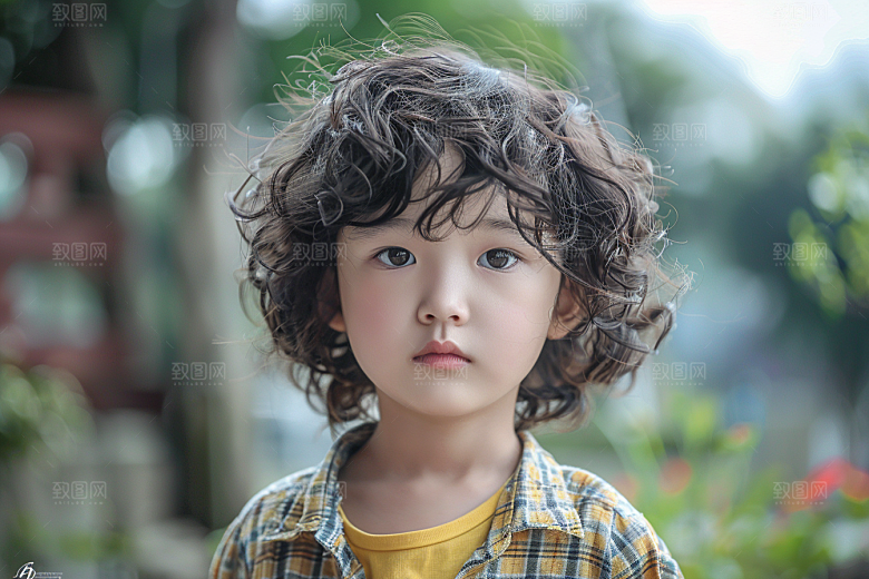 妆造发型彩妆艺术发型摄影图