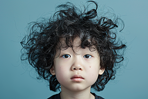 妆造发型高清艺术发型摄影图