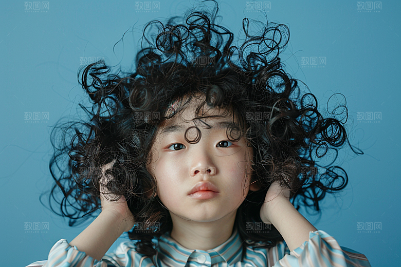 妆造发型美妆造型美妆摄影图
