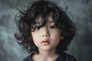 妆造发型艺术发型唯美摄影图