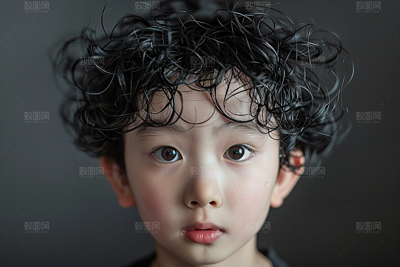 妆造发型艺术肖像摄影图