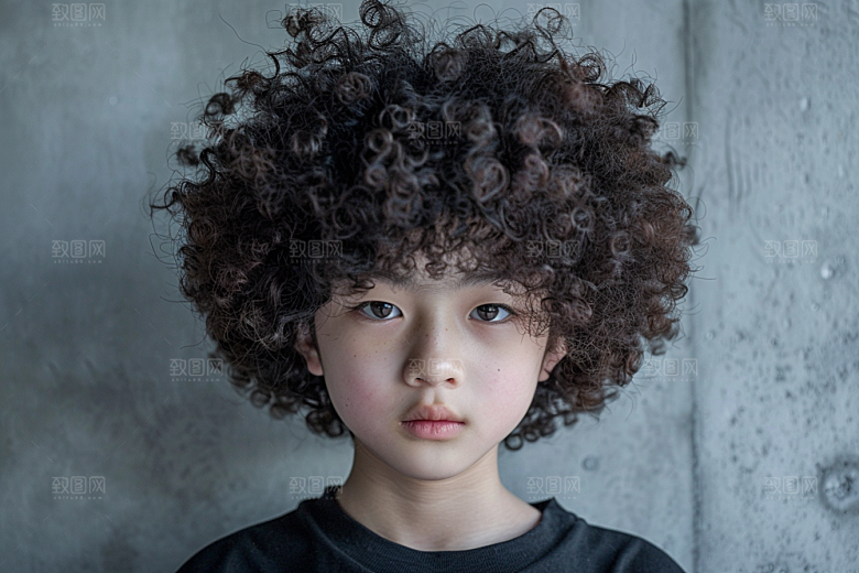 妆造发型美妆造型肖像摄影图