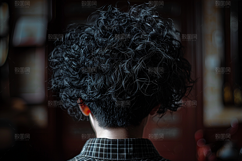 妆造发型美妆唯美摄影图