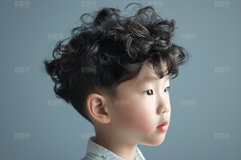 妆造发型彩妆写真摄影图