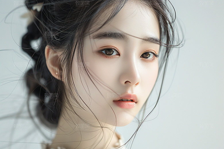 妆造发型肖像人物摄影图