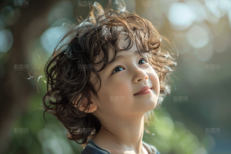 妆造发型艺术发型唯美摄影图