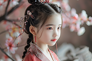 妆造发型彩妆艺术摄影图
