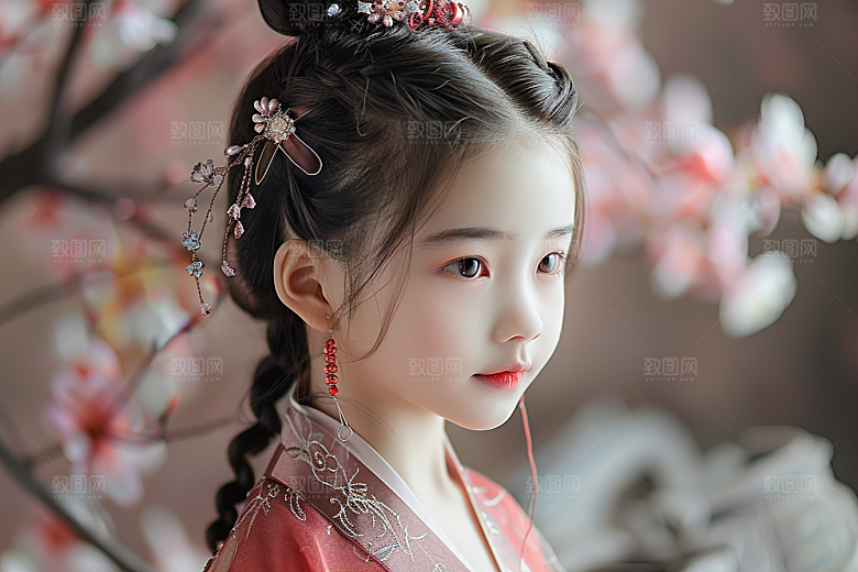 妆造发型彩妆艺术摄影图