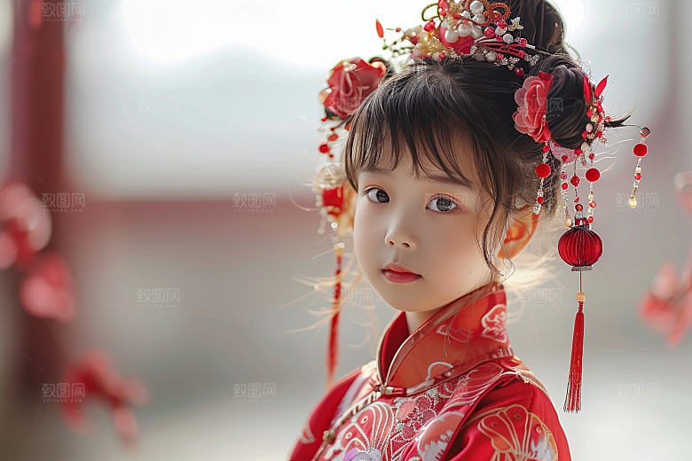 妆造发型美妆造型艺术摄影图