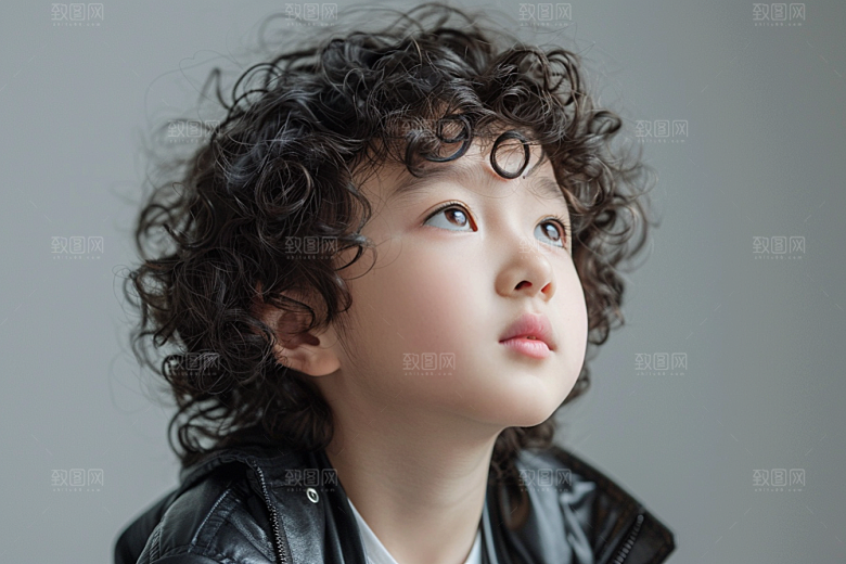 妆造发型唯美人物摄影图