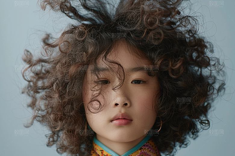 妆造发型彩妆人物摄影图
