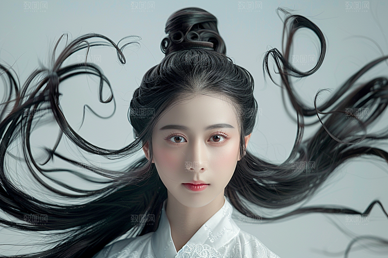 妆造发型美妆美妆造型摄影图
