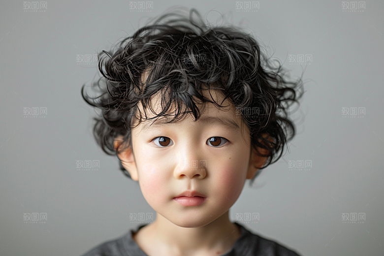妆造发型美妆造型唯美摄影图