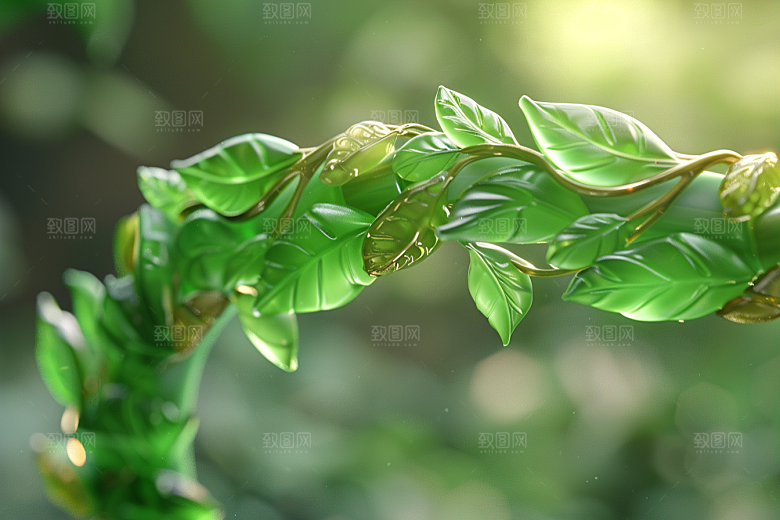 翡翠玉石奢侈品富贵摄影图