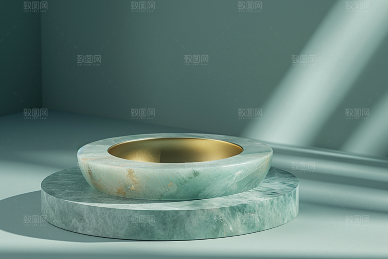 翡翠玉石奢华奢侈品摄影图