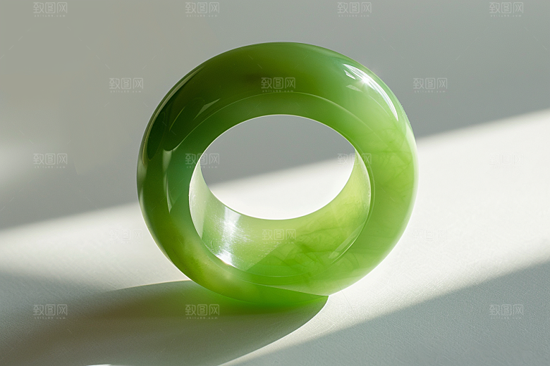 翡翠玉石高清精致摄影图